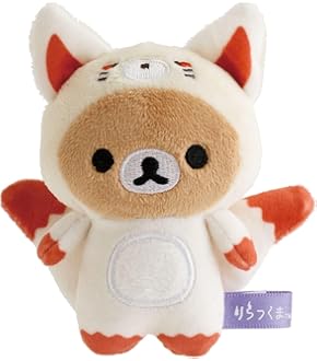 Amazon | リラックマ『2025年は巳年! お正月』てのりぬいぐるみ